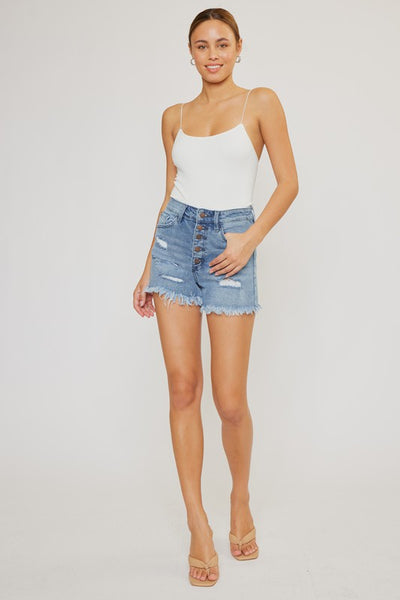 Bree Denim Cutoff Shorts