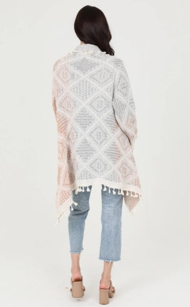 Tassel Fringe Cardigan Sweater