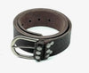 Eco Tanned Studded Leather Belt