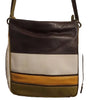 ILI New York Genuine Leather Crossbody Shoulder Bag