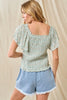 Lenzee Smocked Top