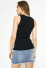 Daria Lettuce Hem Sweater Tank