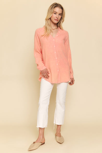 Maggie Fray Bottom Shirt