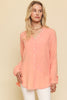 Maggie Fray Bottom Shirt