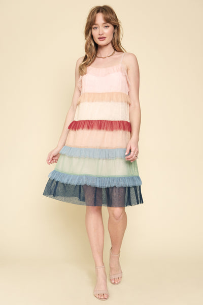 Oceane Ruffle Dress