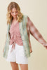 Leah Color Block Shacket
