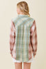 Leah Color Block Shacket