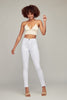 Tonya White Skinny Jeans