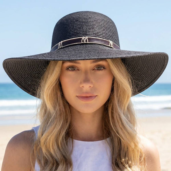 Wide Brim Straw Sun Hat