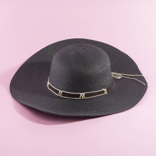 Wide Brim Straw Sun Hat