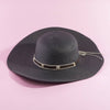 Wide Brim Straw Sun Hat