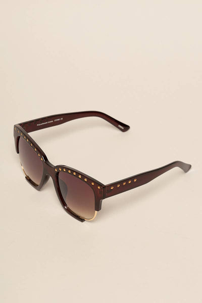 Studded Frame Sunglasses