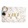 White Gilded Flower Coin Purse - Soul Of The Rose®