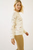 Cable Knit Multi Thread Pullover Sweater