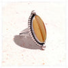 Canyon Vintage Sterling Petrified Wood Ring - Soul Of The Rose®