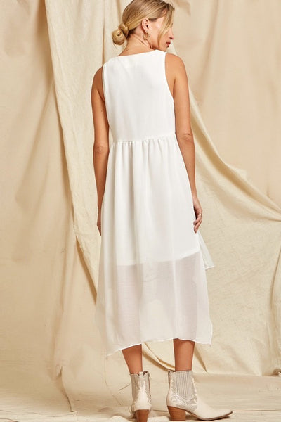Claudine Embroidered Dress