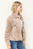 Faux Fur Trucker Jacket