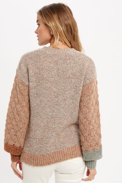 Felicity Color Block Sweater