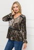 Misty Velvet Top