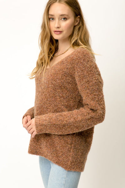 Soft N Cozy V-Neck Sweater