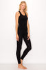 Ribbed Seamless Tank Top and Leggings Lounge Set